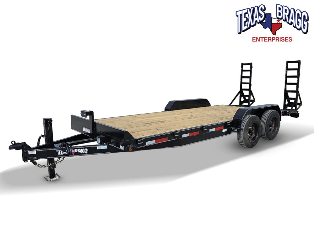 20' Equipment Trailer Texas Bragg Boss 3' Dove 16k GVWR 252333
