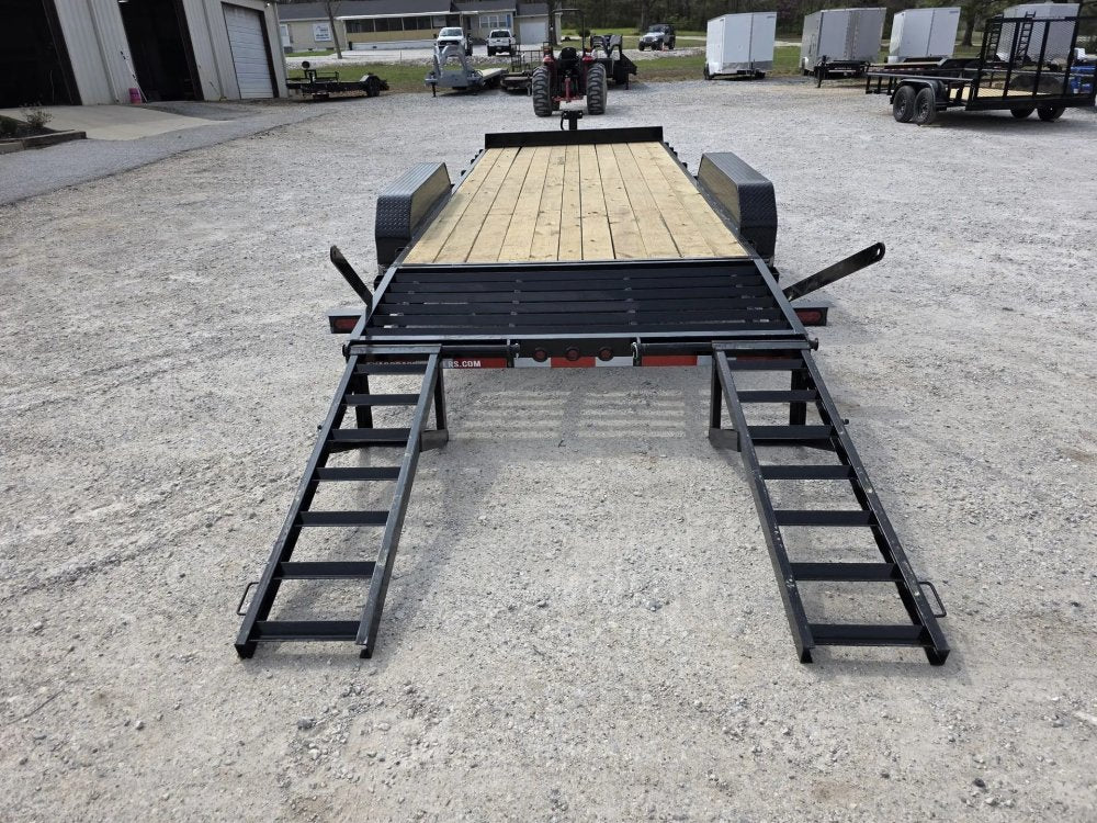 20' Equipment Trailer Texas Bragg Boss 3' Dove 16k GVWR 252333