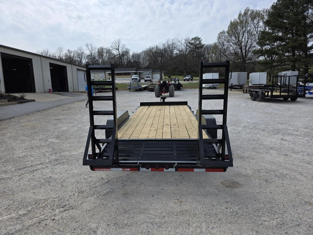 20' Equipment Trailer Texas Bragg Boss 3' Dove 16k GVWR 252333