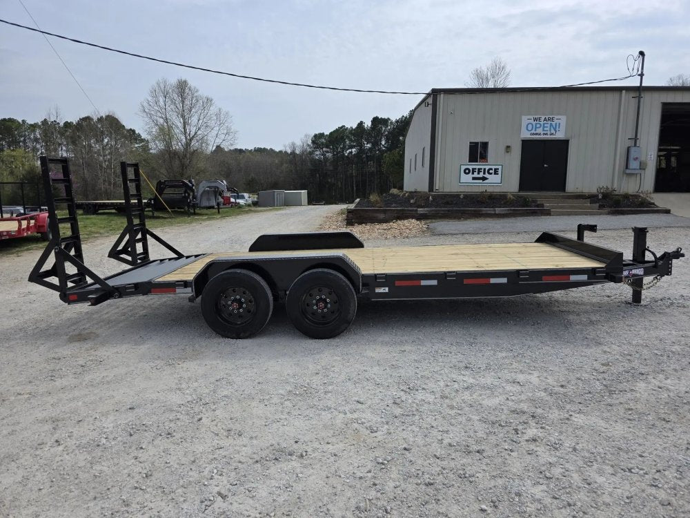 20' Equipment Trailer Texas Bragg Boss 3' Dove 16k GVWR 252333