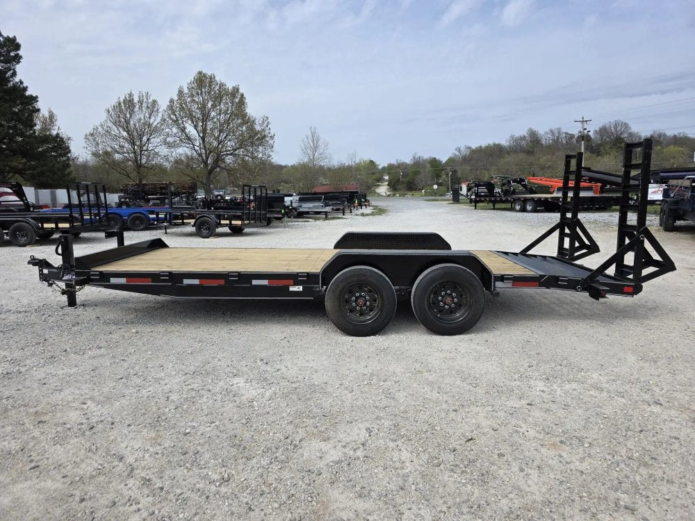 20' Equipment Trailer Texas Bragg Boss 3' Dove 16k GVWR 252333
