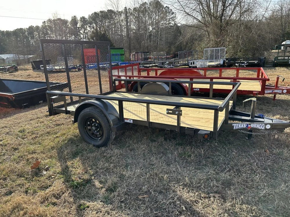 6 x 10 SA Pipe Top Utility Trailer Texas Bragg 3.5K 260723