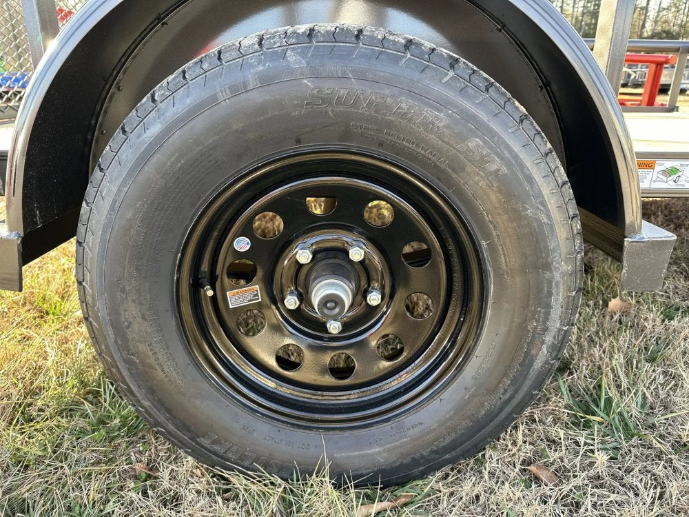 6 x 10 SA Pipe Top Utility Trailer Texas Bragg 3.5K 260723