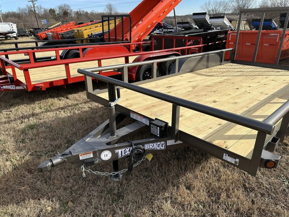 6.5 x 14 TA Pipe Top Utility Trailer Texas Bragg 6.5K 260717