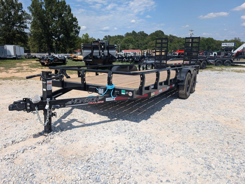 20' Horizon UTZ Bumper Pull Utility Trailer - (2) 3.5K Axles 11103