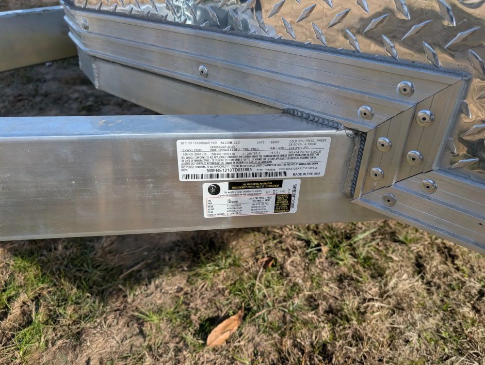High Country 6x12 SA Aluminum Framed Enclosed Trailer (3.5K) 31895