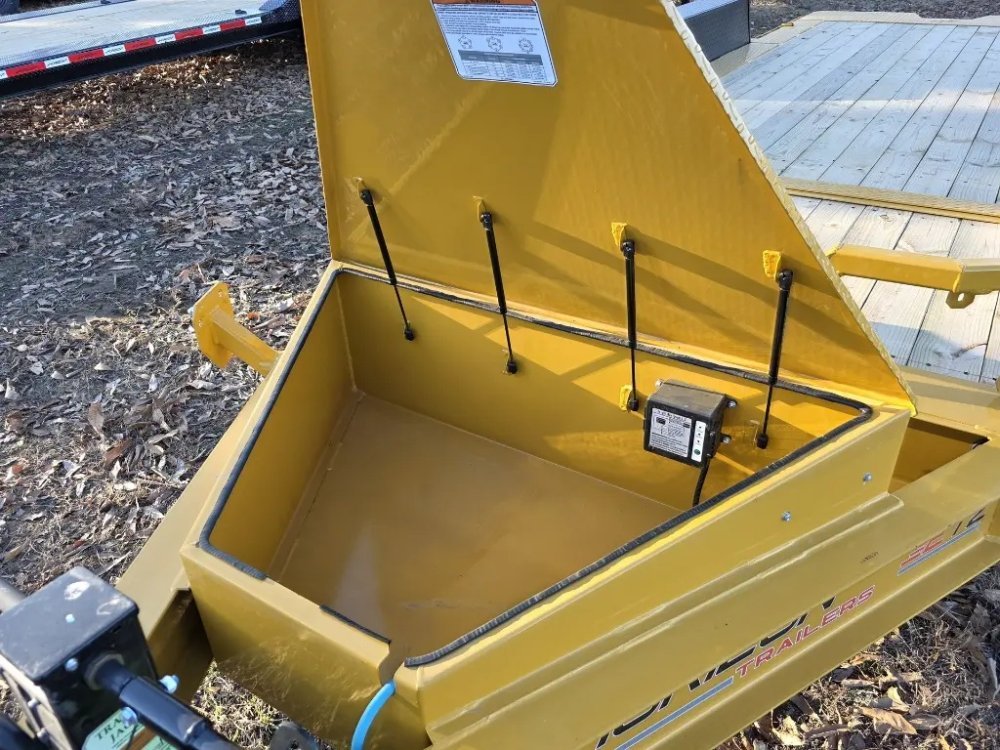 20' Horizon ETZ Bumper Pull Equipment Tilt Trailer - (2) 7K Axles 7039