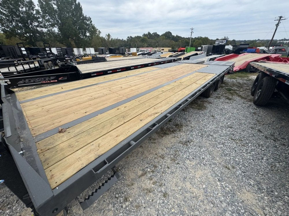 Horizon FHZSS 24' Deckover Equipment Trailer 10K (19'+5') 13088