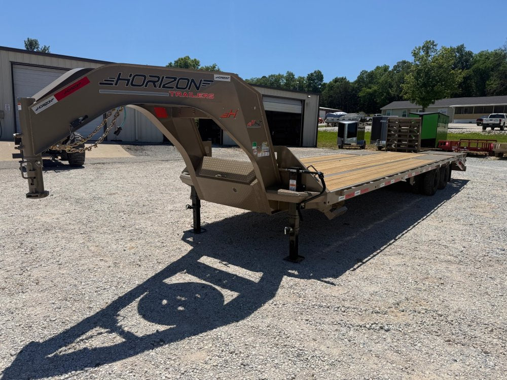 Horizon FHZ 30' Deck Over Gooseneck Trailer (25'+5') - (2) 10K Axles 16439