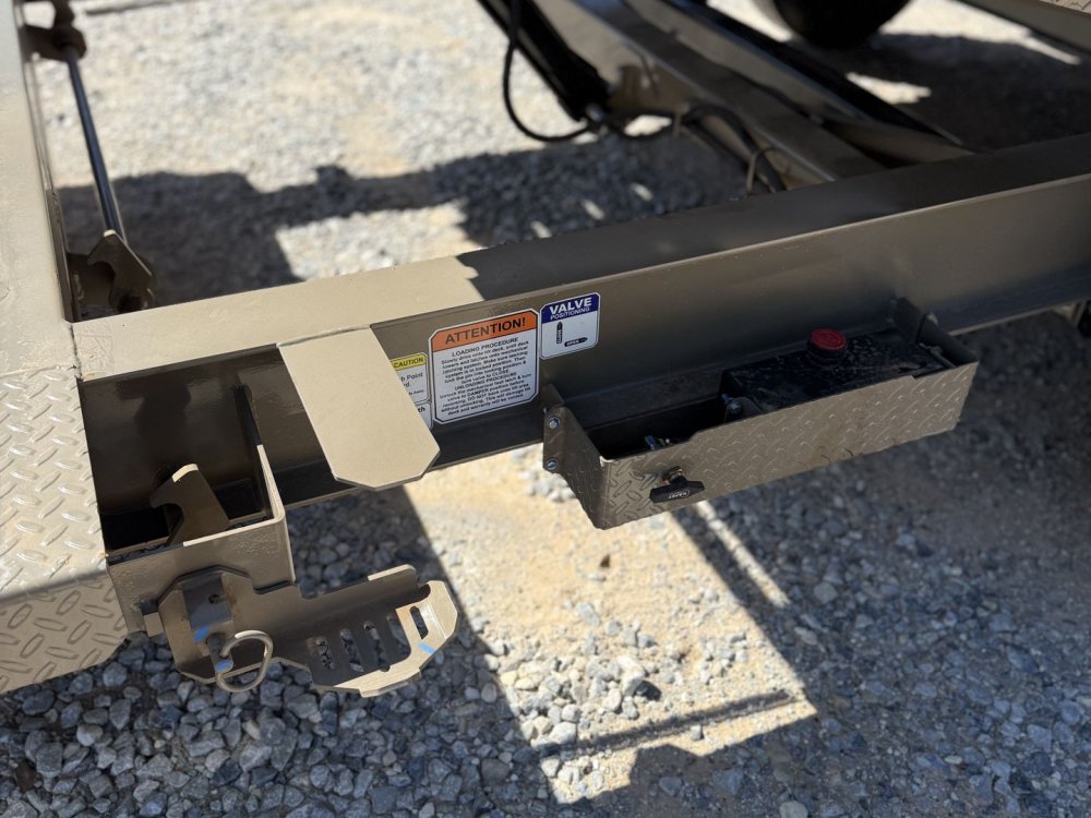 Horizon ETZ 24' Tilt Drive Over Fender Goosneck Trailer 8K (16'+8') 15553