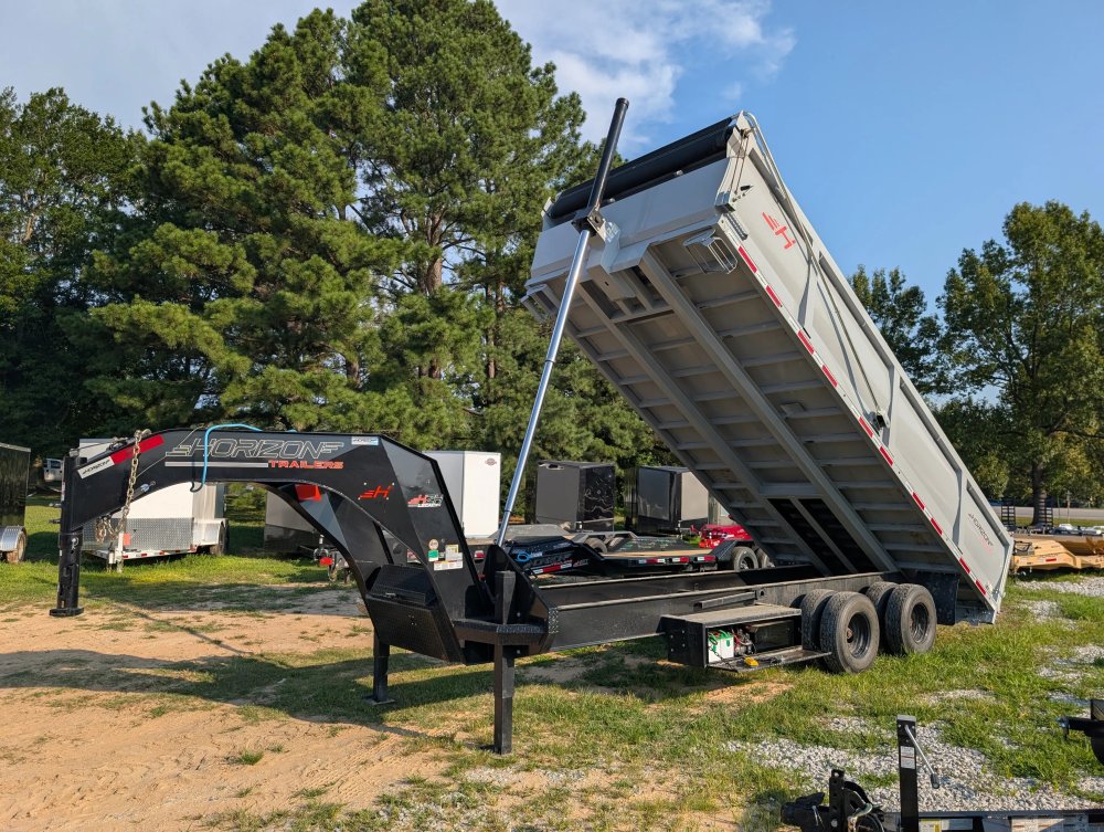 Horizon HZH 20' Gooseneck Dump Trailer 12K 10308