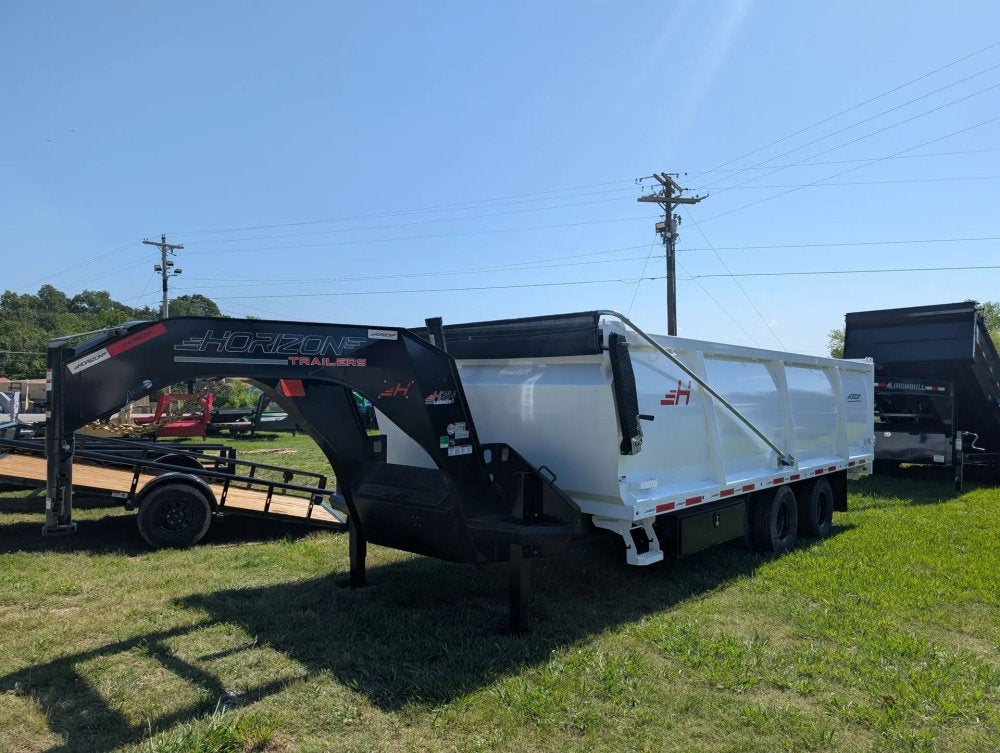 Horizon HZH 20' Gooseneck Dump Trailer 12K 11299