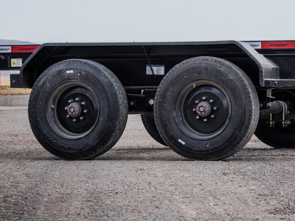 20' Horizon HRD Gooseneck Roll Off Base Trailer Telescopic 24k Lift - (2) 10K Axles 10383