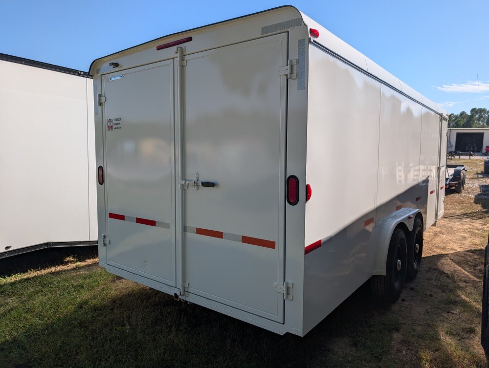 W-W Trailer Manufactuerer 20x8 Enclosed Trailer - (2) 7000 lbs Axles 328814