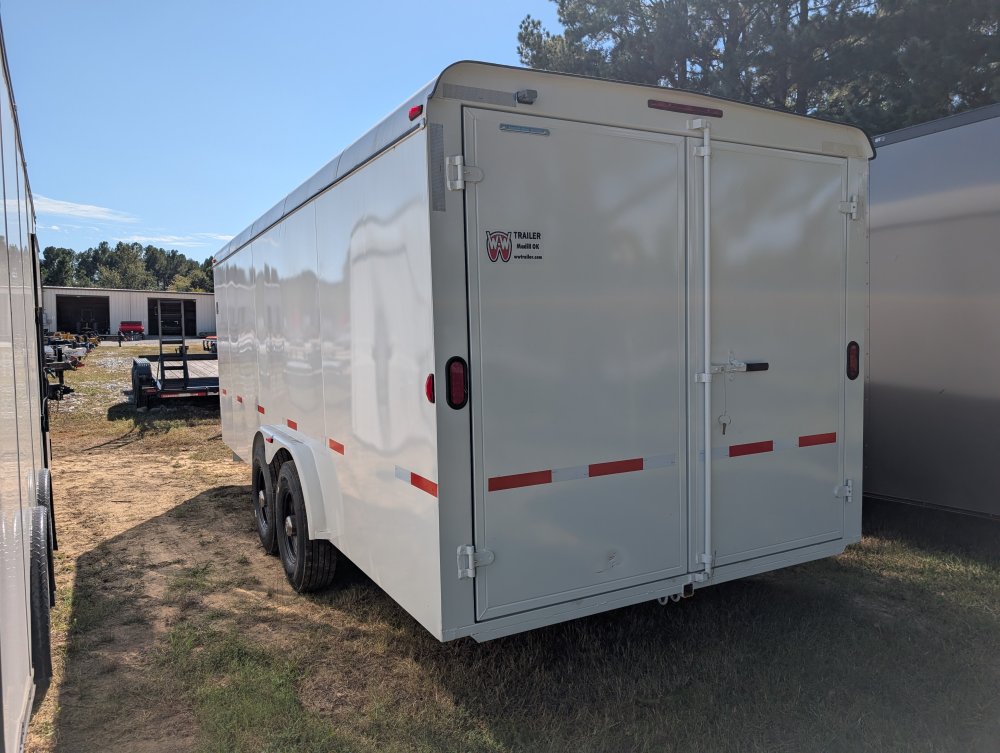 W-W Trailer Manufactuerer 20x8 Enclosed Trailer - (2) 7000 lbs Axles 328814