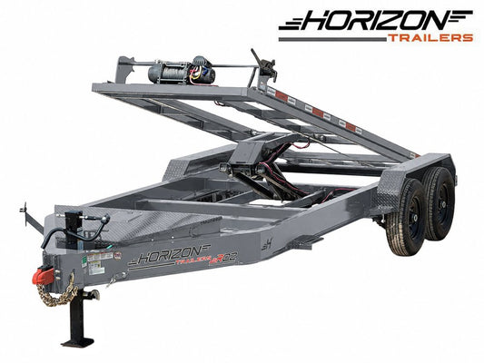 16' Horizon RDZ Bumper Pull Roll Off Base Trailer - (2) 7K Axles 017919