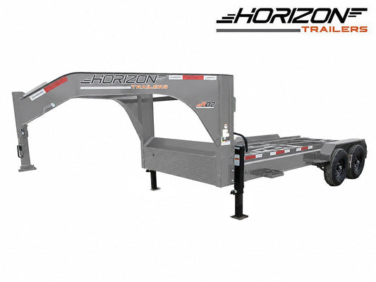 16' Horizon RDZ Gooseneck Roll Off Base Trailer - (2) 7K Axles 018879