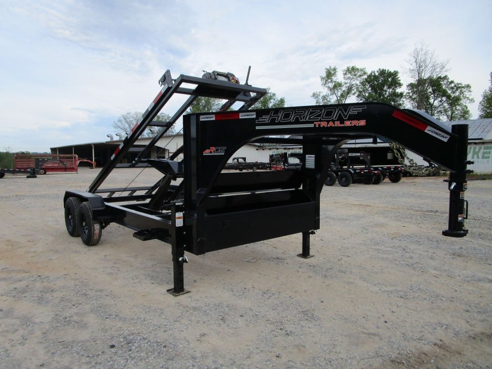 16' Horizon RDZ Gooseneck Roll Off Base Trailer - (2) 7K Axles 018880