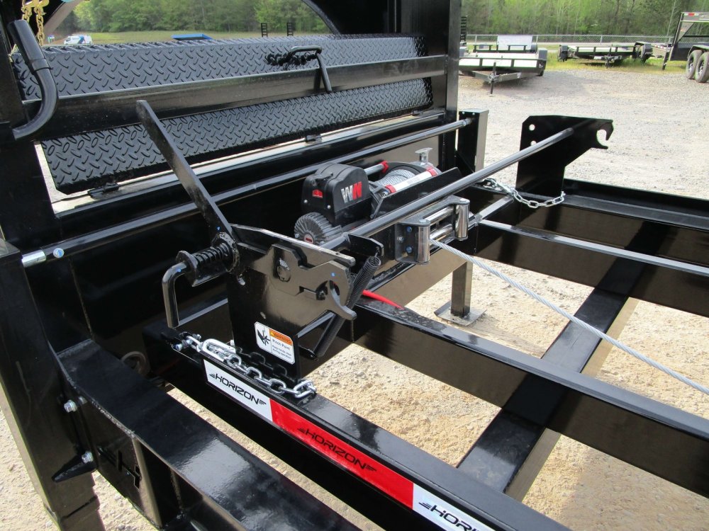 16' Horizon RDZ Gooseneck Roll Off Base Trailer - (2) 7K Axles 018880