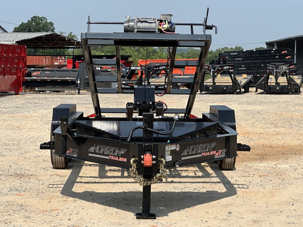 16' Horizon RDZ Bumper Pull Roll Off Base Trailer - (2) 7K Axles 017915