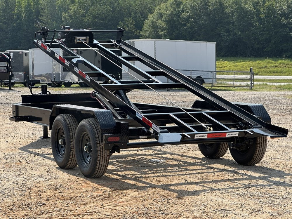 16' Horizon RDZ Bumper Pull Roll Off Base Trailer - (2) 7K Axles 017915