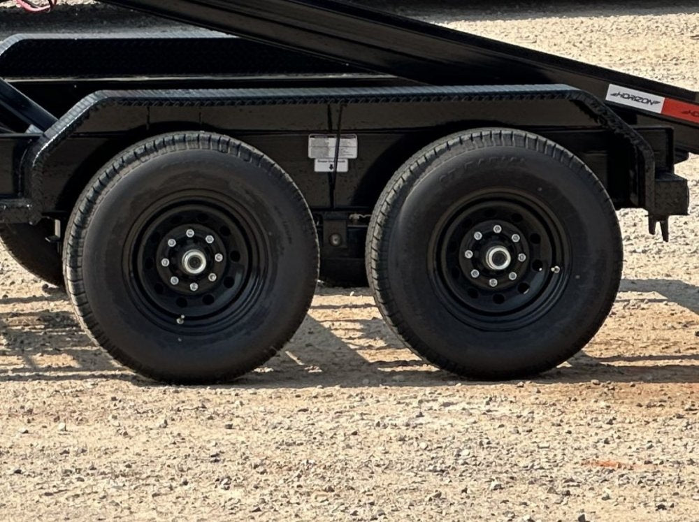 16' Horizon RDZ Bumper Pull Roll Off Base Trailer - (2) 7K Axles 017915