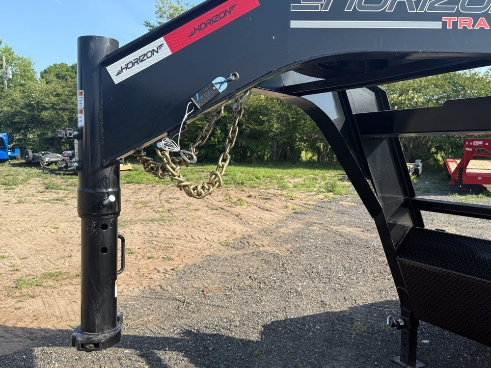 26' Horizon HET Gooseneck Equipment Tilt Trailer Drive Over Fenders - (2) 10K Axles a4-478