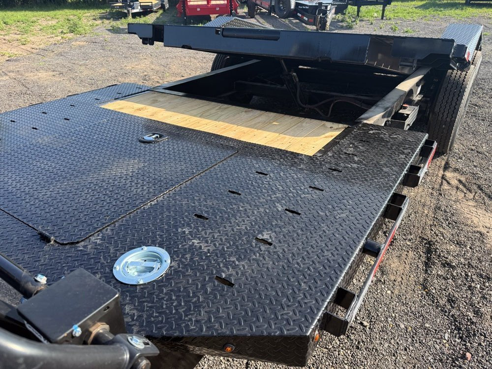 26' Horizon HET Gooseneck Equipment Tilt Trailer Drive Over Fenders - (2) 10K Axles a4-478