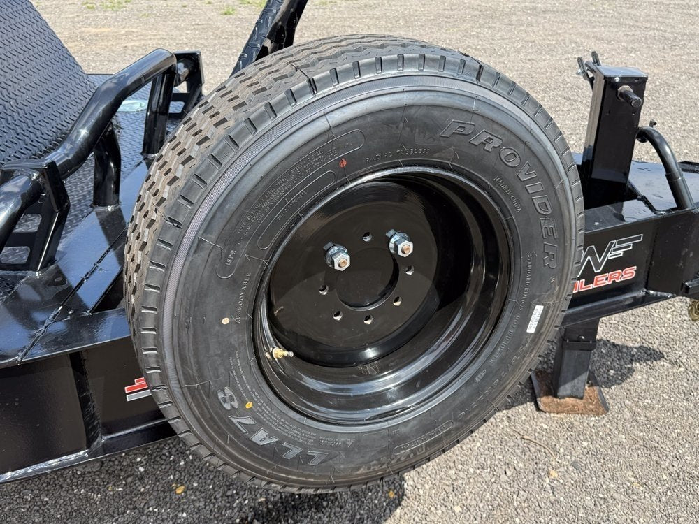 22' Horizon HET Bumper Pull Equipment Tilt Trailer Drive Over Fenders - (2) 10K Axles 39-425