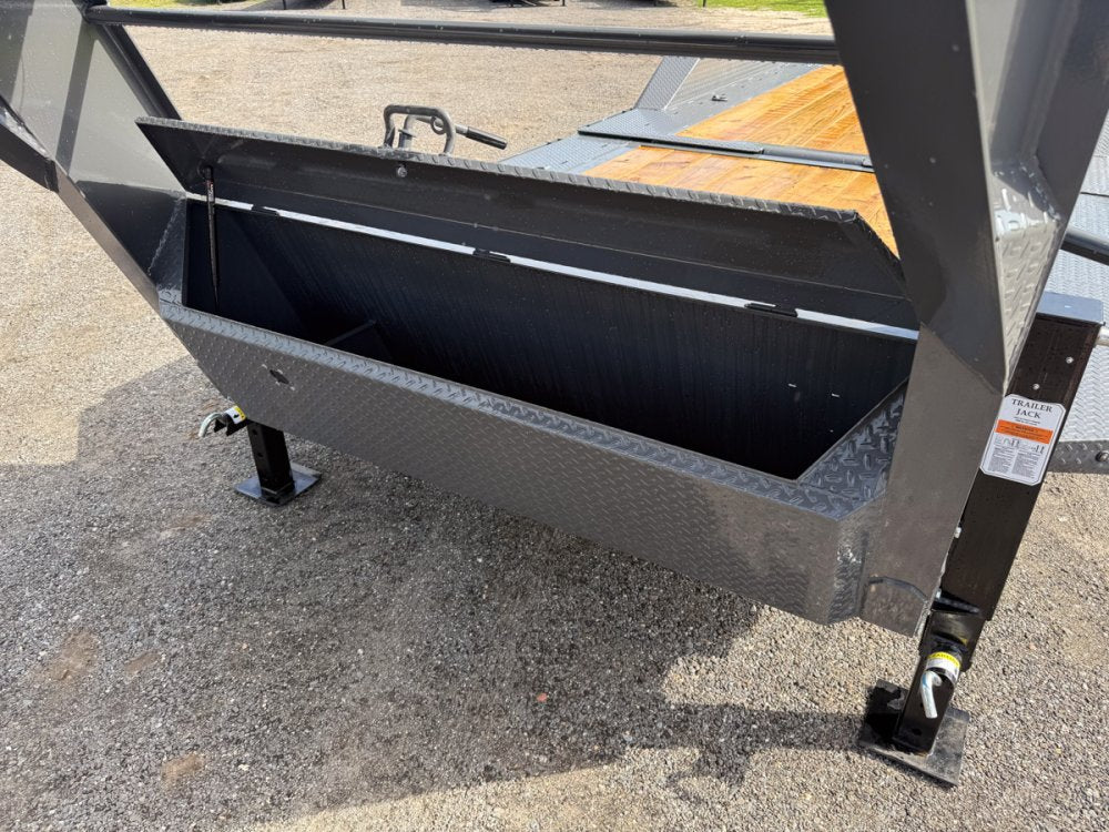 24' Horizon HET Gooseneck Equipment Tilt Trailer Drive Over Fenders - (2) 10K Axles 65-427
