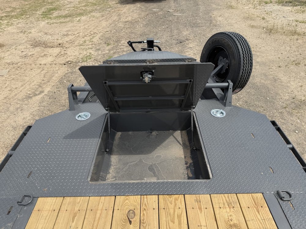 22' Horizon HET Bumper Pull Equipment Tilt Trailer Drive Over Fenders - (2) 10K Axles 0f-456