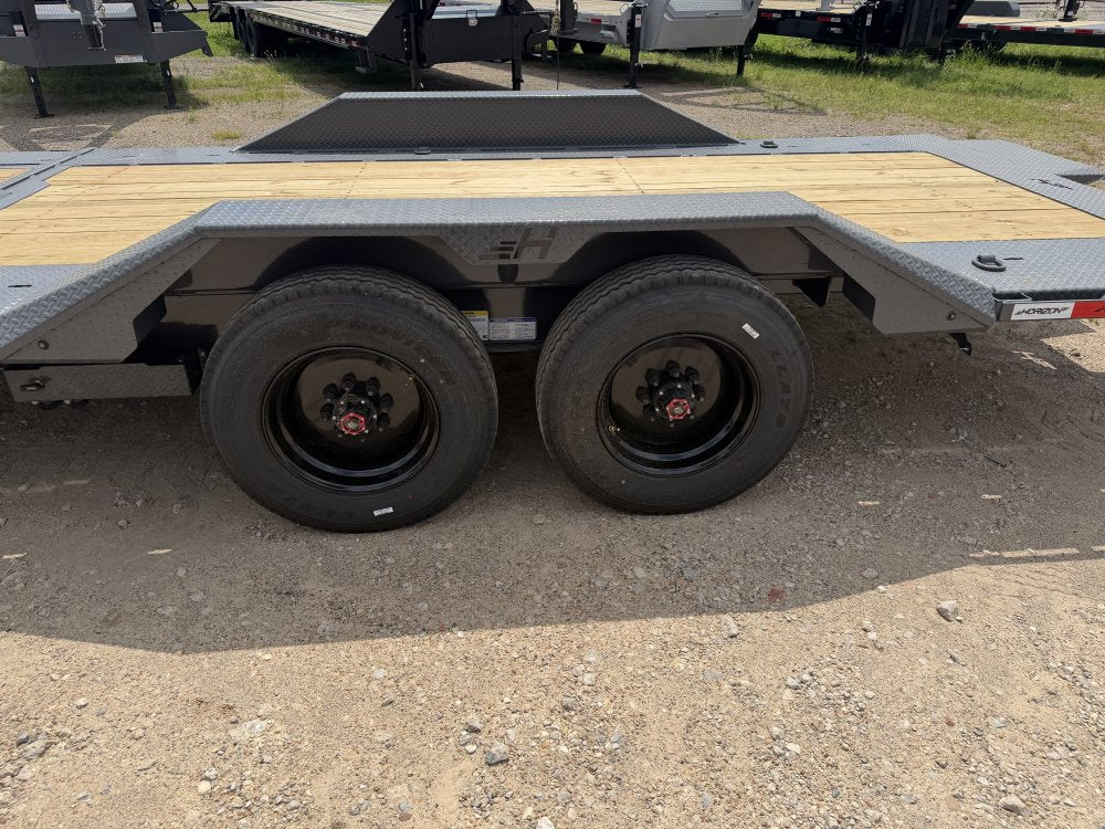22' Horizon HET Bumper Pull Equipment Tilt Trailer Drive Over Fenders - (2) 10K Axles 0f-456