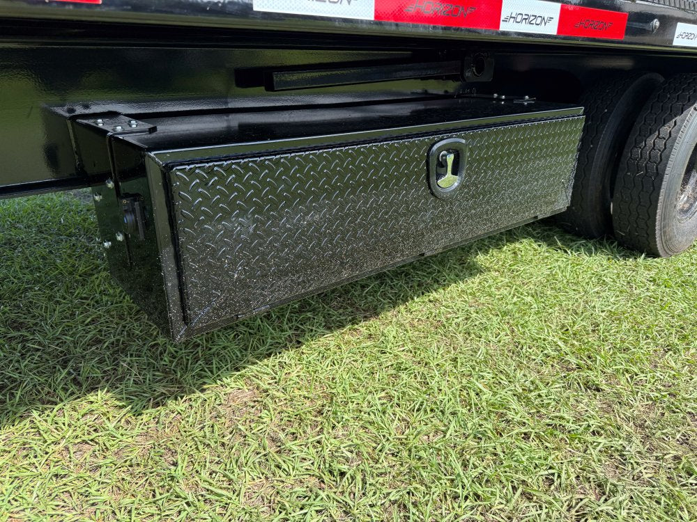 20 Horizon HZH Gooseneck Dump Trailer 48" Side Walls Hydraulic Jacks - (2) 12K Axles 8f-48d