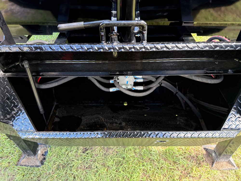 20 Horizon HZH Gooseneck Dump Trailer 48" Side Walls Hydraulic Jacks - (2) 12K Axles 8f-48d