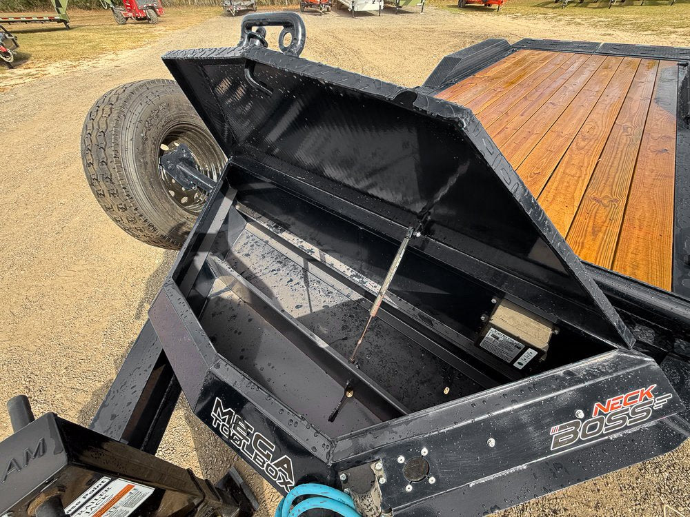 22' Horizon EHZ Bumper Pull Equipment Trailer Drive Over Fenders Mega Ramps - (2) 8K Axles 99-425