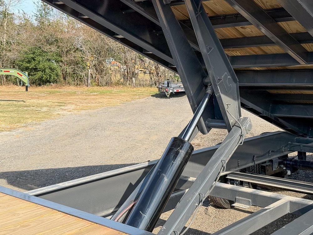 28' Horizon FTS Gooseneck Hydraulic Deckover Tilt Trailer - (2) 10K Axles 53-45f