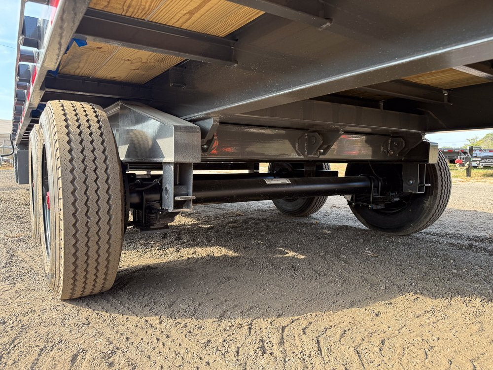 28' Horizon FTS Gooseneck Hydraulic Deckover Tilt Trailer - (2) 10K Axles 53-45f
