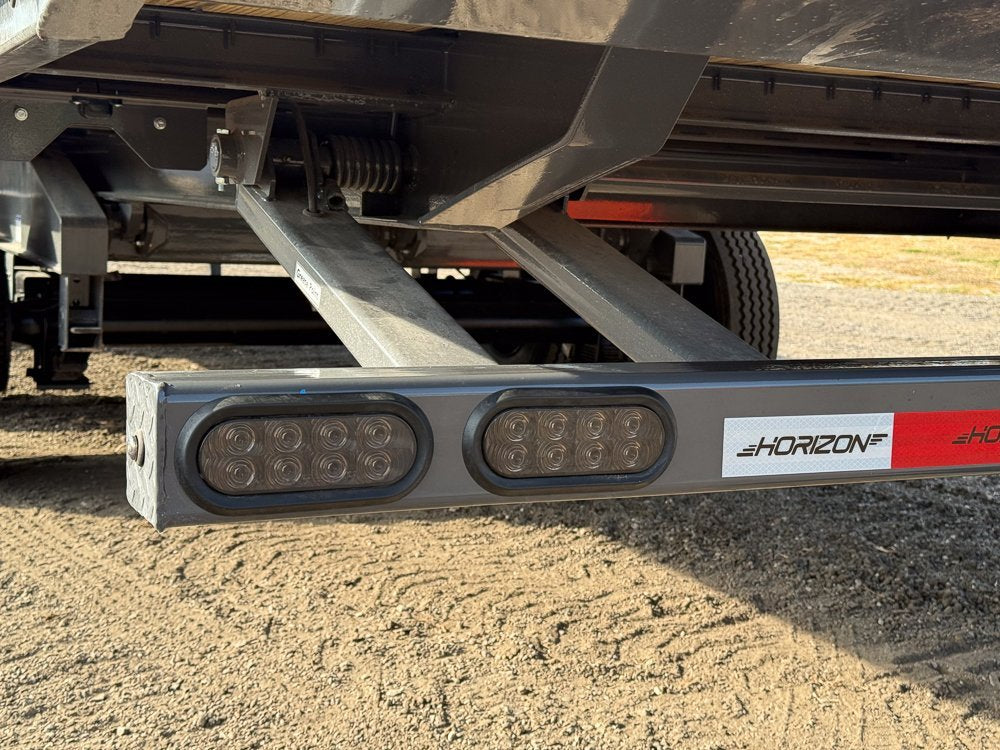 28' Horizon FTS Gooseneck Hydraulic Deckover Tilt Trailer - (2) 10K Axles 53-45f
