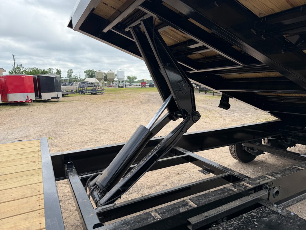 28' Horizon FTS Gooseneck Hydraulic Deckover Tilt Trailer - (2) 10K Axles c5-410