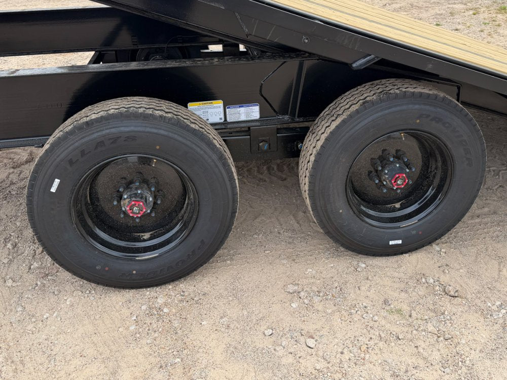 28' Horizon FTS Gooseneck Hydraulic Deckover Tilt Trailer - (2) 10K Axles c5-410