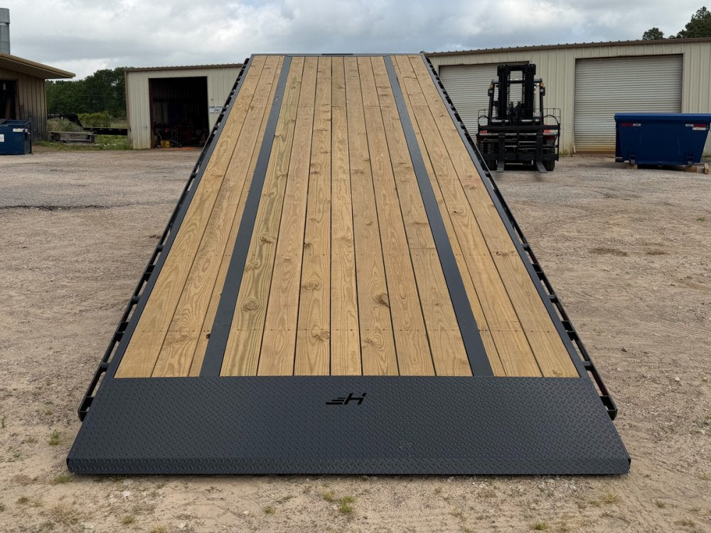 28' Horizon FTS Gooseneck Hydraulic Deckover Tilt Trailer - (2) 10K Axles c5-410