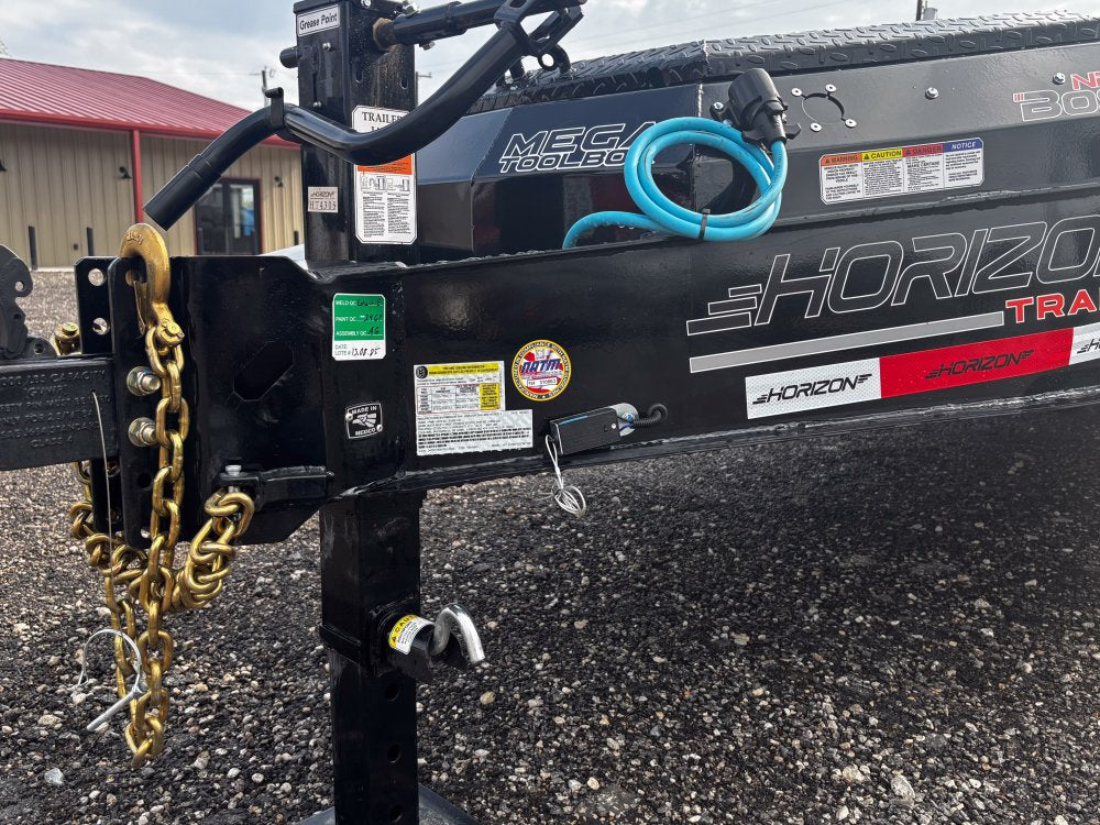 24' Horizon HET Bumper Pull Equipment Tilt Trailer - (2) 10K Axles 69-4af
