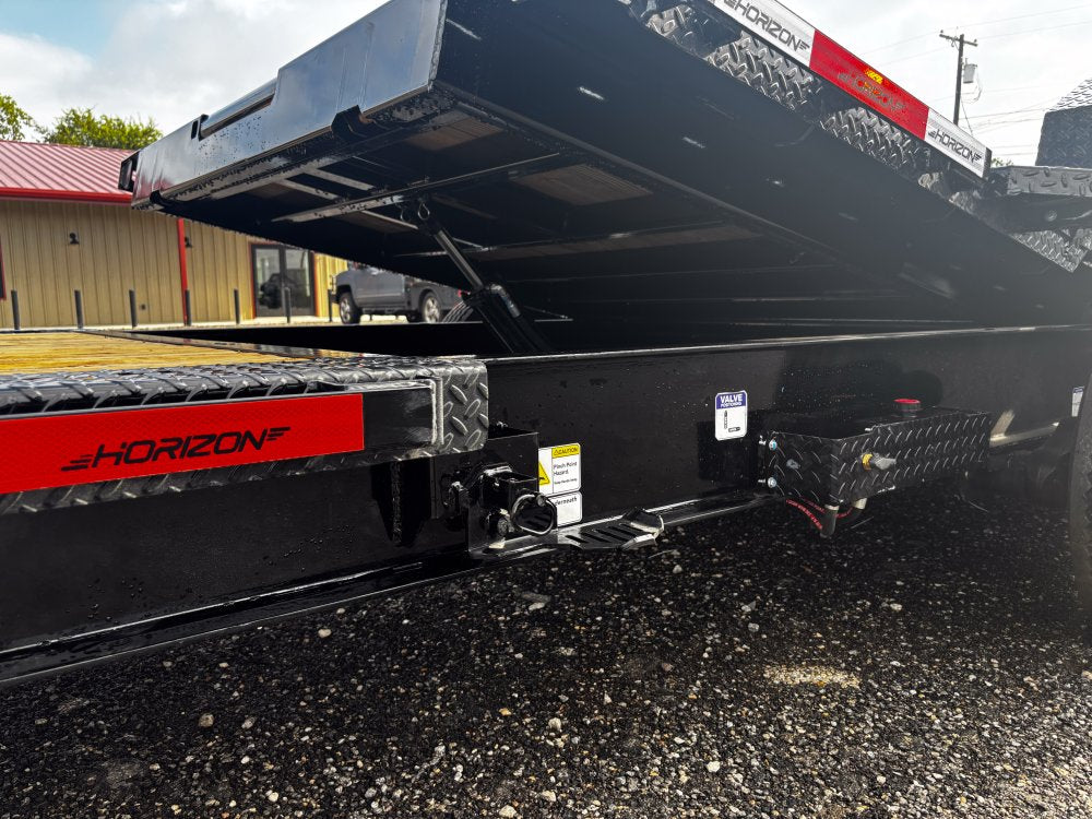 24' Horizon HET Bumper Pull Equipment Tilt Trailer - (2) 10K Axles 69-4af