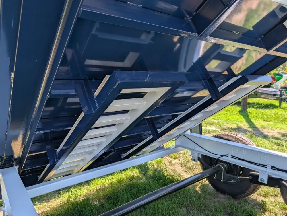 14' Horizon LZ7 Bumper Pull Dump Trailer 30" Side Walls - (2) 7K Axles 10998