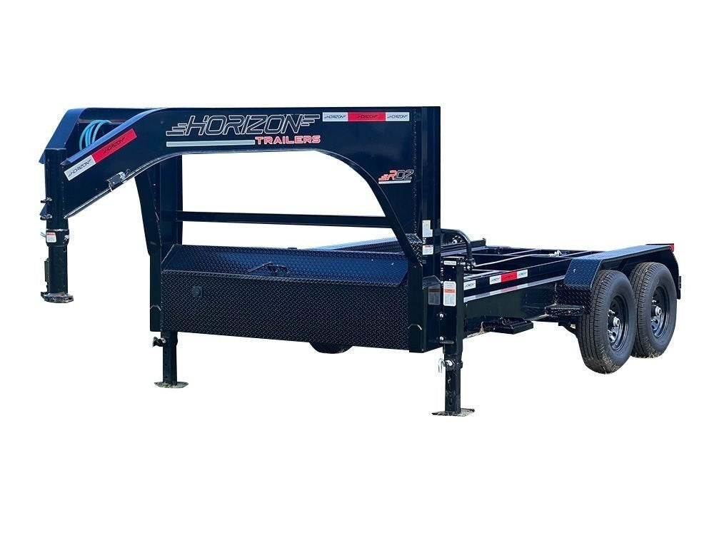 14' Horizon RDZ Gooseneck Roll Off Base Trailer - (2) 7K Axles 13839