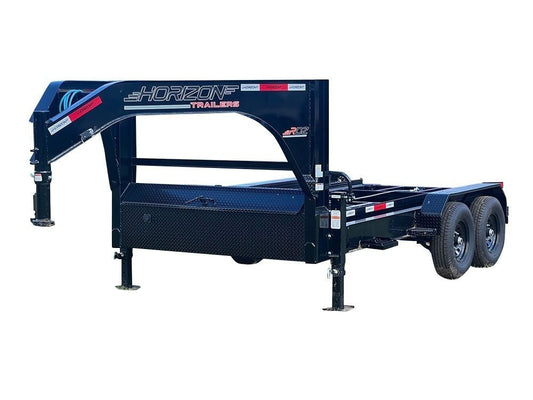 14' Horizon RDZ Gooseneck Roll Off Base Trailer - (2) 7K Axles 13839