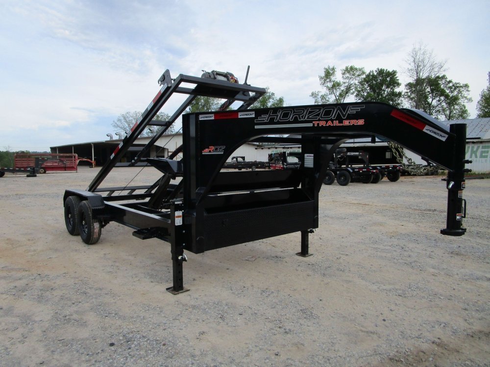 14' Horizon RDZ Gooseneck Roll Off Base Trailer - (2) 7K Axles 13839