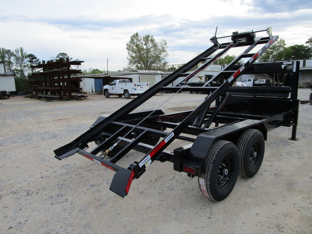 14' Horizon RDZ Gooseneck Roll Off Base Trailer - (2) 7K Axles 13839