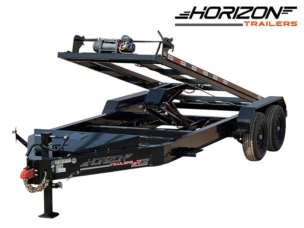 16' Horizon RDZ Bumper Pull Roll Off Base Trailer - (2) 7K Axles 11497