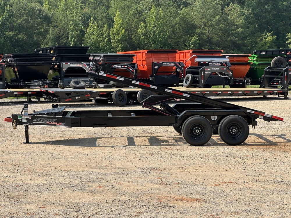 16' Horizon RDZ Bumper Pull Roll Off Base Trailer - (2) 7K Axles 11497